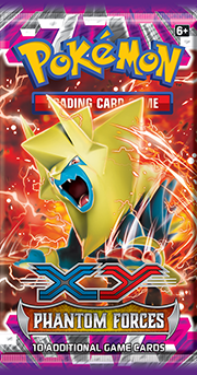 Pokemon TCG XY Phantom Forces Mega Manectric Booster Pack