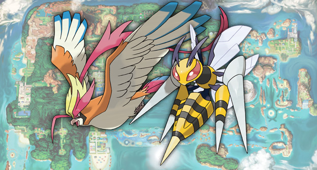 Mega Pidgeot and Mega Beedrill Revealed