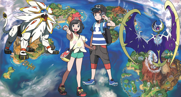 Legendary Pokemon Solgaleo And Lunala In The Alola Region The Pokemasters