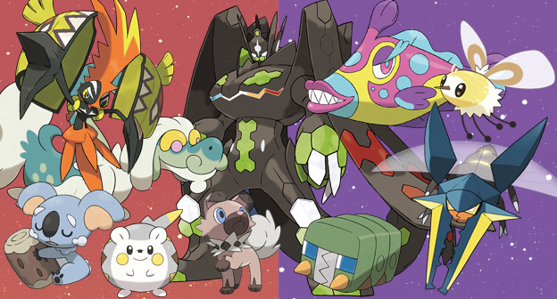 Meet the latest new Pokémon for Sun and Moon