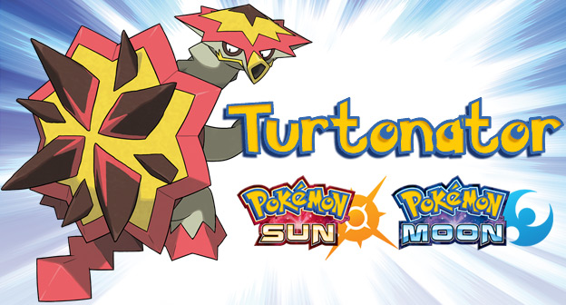 Turtonator, o novo Pokémon de Sun & Moon